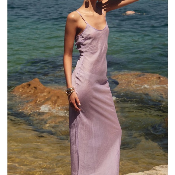 SNDYS Martini Maxi dress in medium - never has been worn. Color is lavender. - Picture 5 of 5